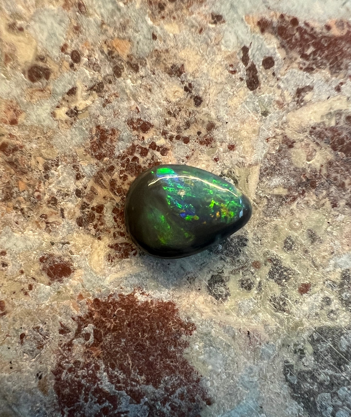 0.68 ct Black Opal