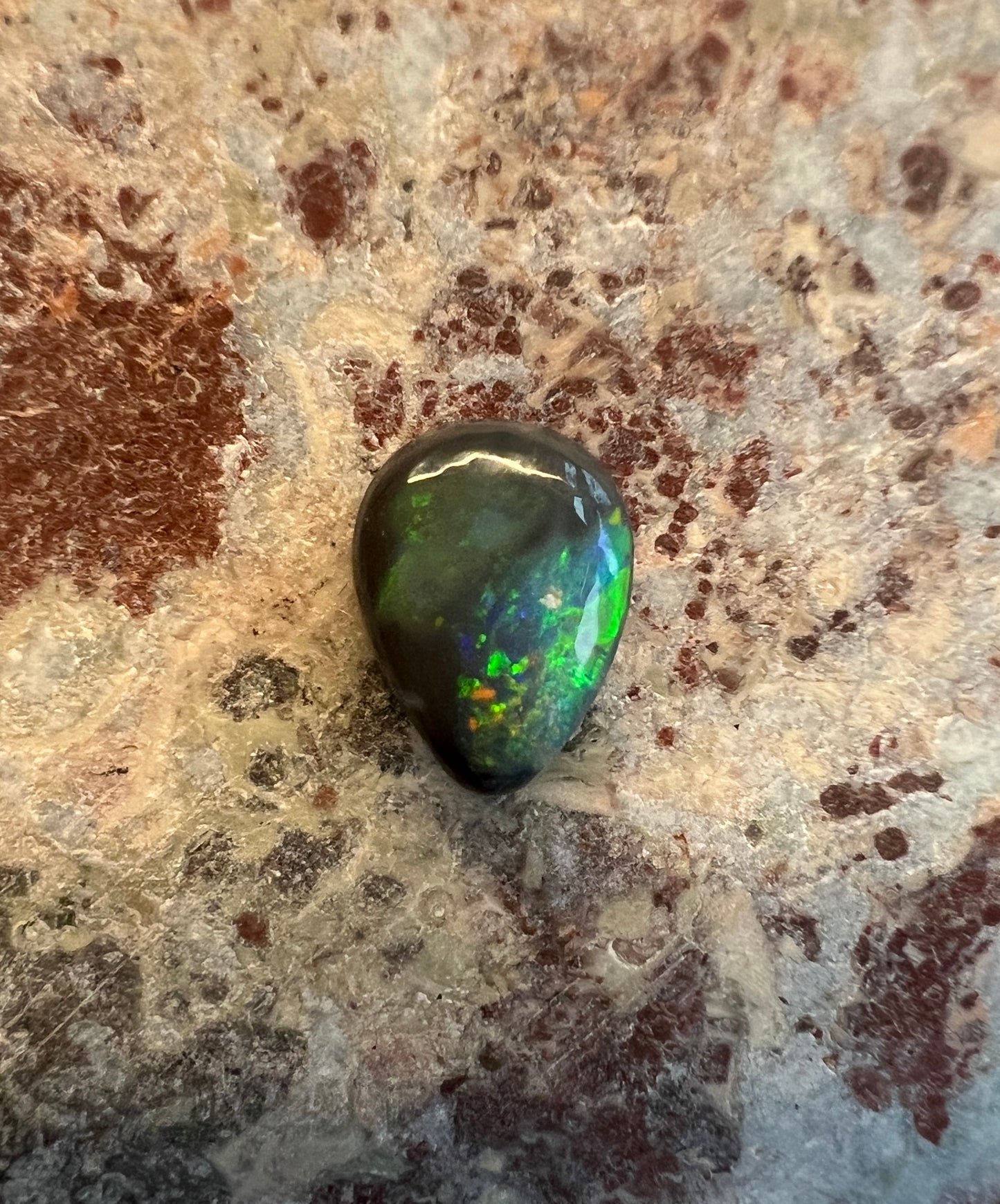0.68 ct Black Opal
