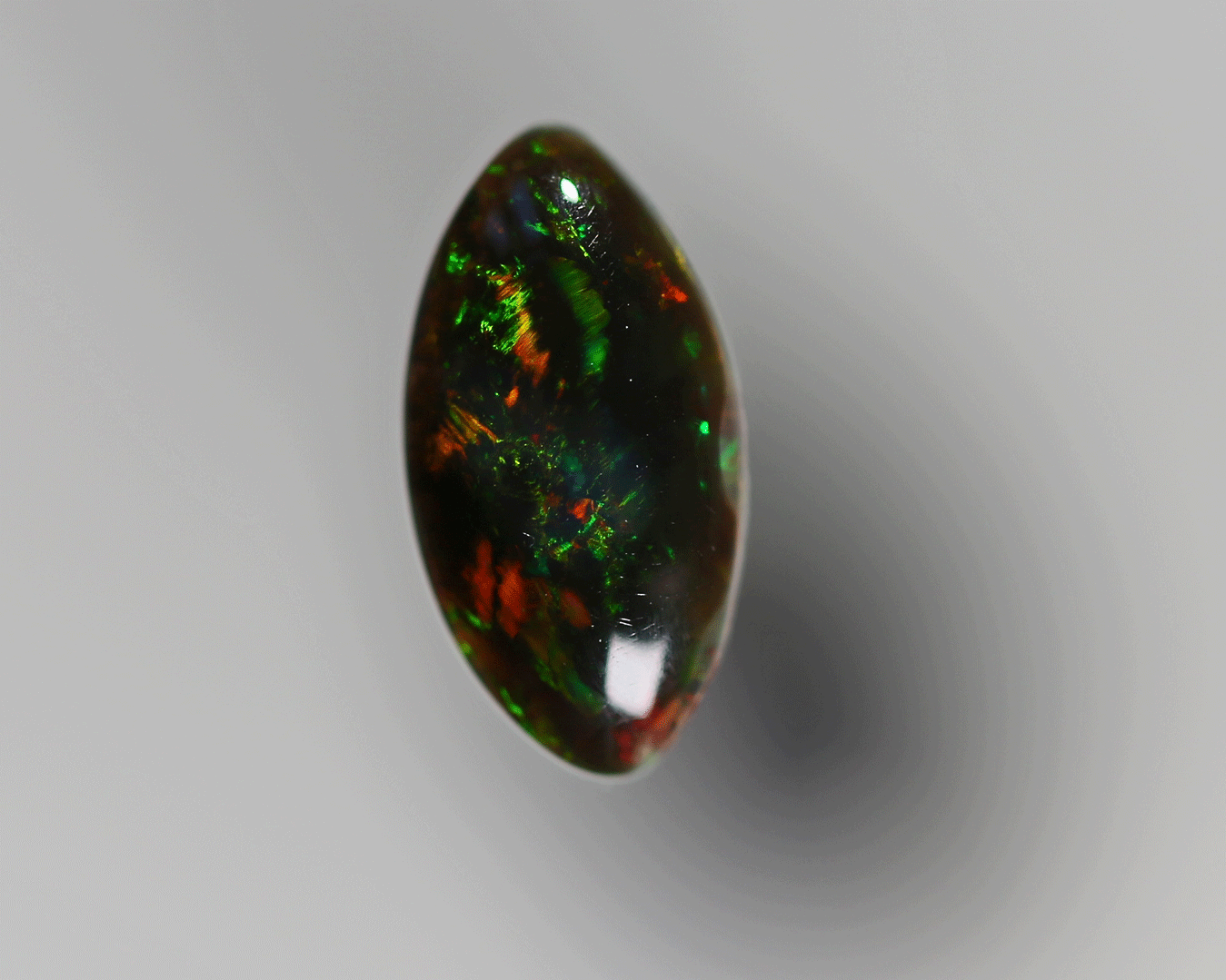 1.2 ct black crystal opal